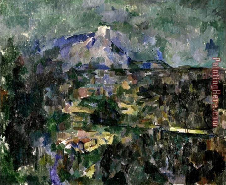 Paul Cezanne The Mont Sainte Victoire 1905